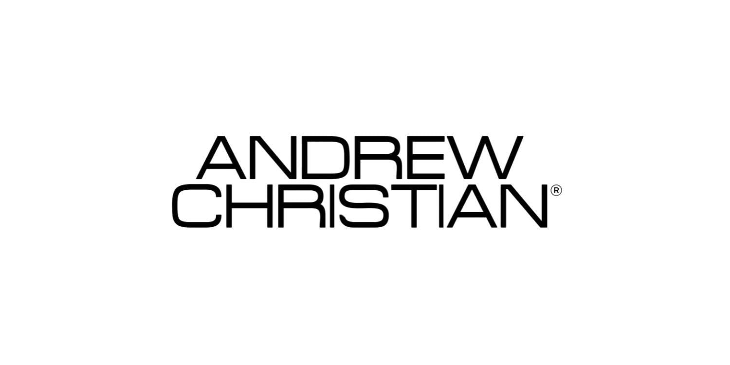 Andrew Christian Brand Logo at the UK Stockist