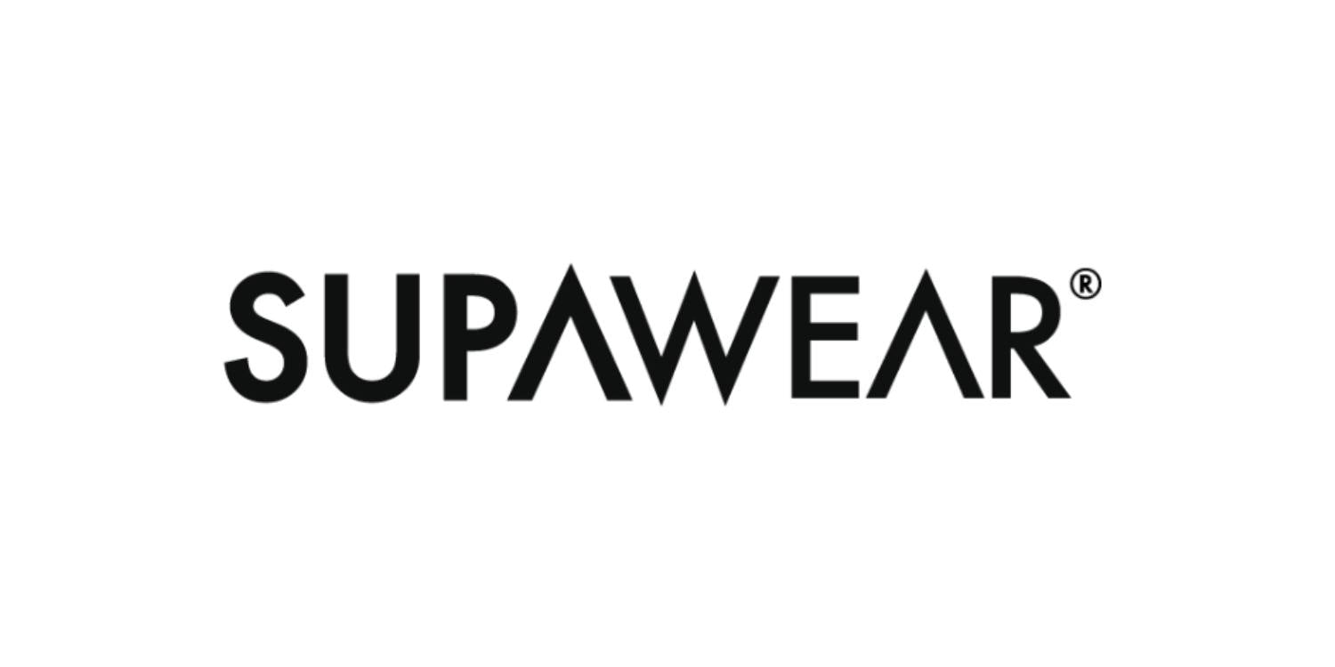 SUPAWEAR Brand Logo at the UK Stockist