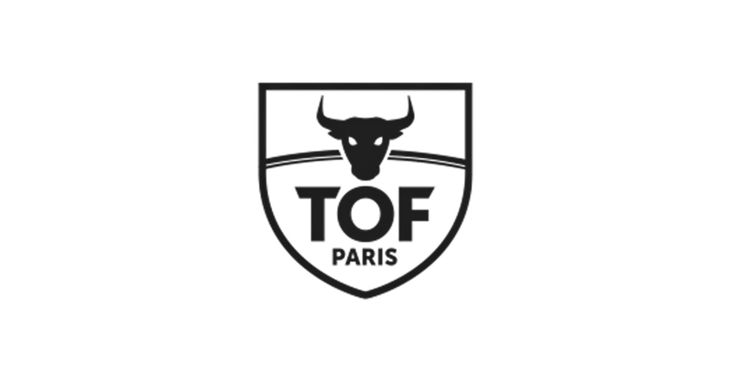 TOF Paris Brand Logo at the UK Stockist