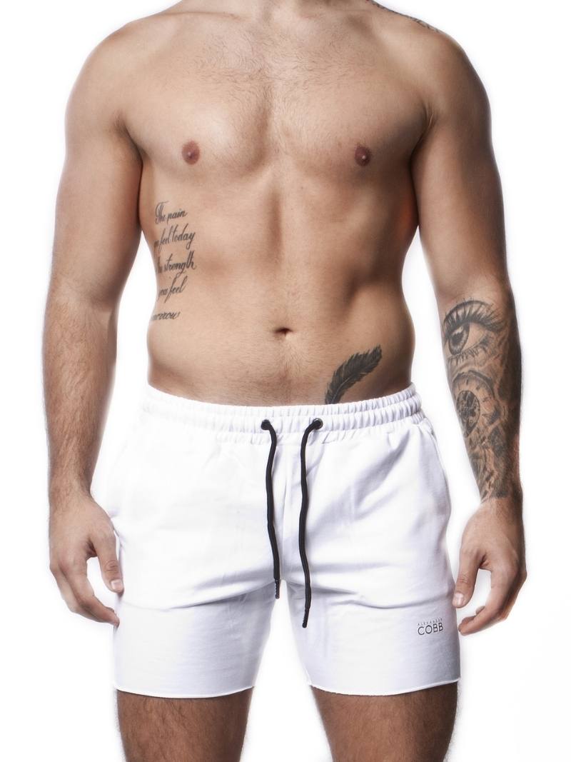 Alexander Cobb Men's Long Leg Cotton Sweat Shorts