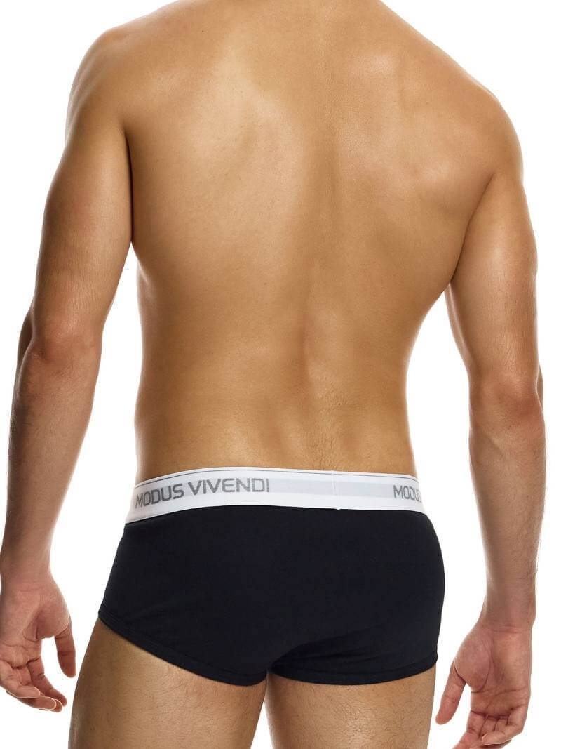 Mens MODUS VIVENDI Staple Eco-Cotton Fly Brief