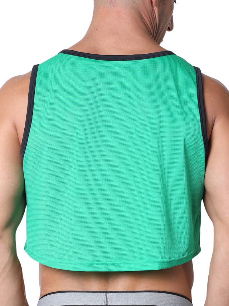 Mens CellBlock13 Marathon Cropped Tank Top: SIZES LARGE or XL