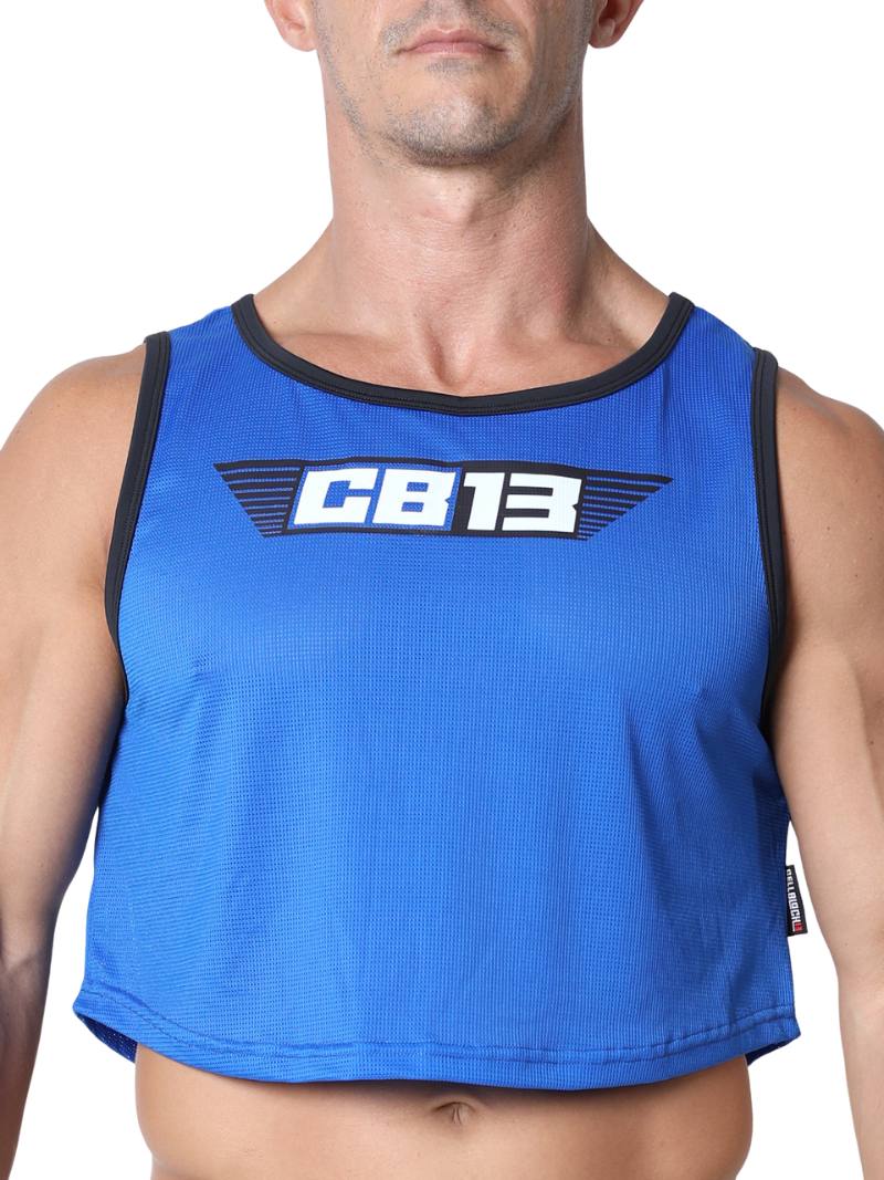 Mens CellBlock13 Marathon Cropped Tank Top: SIZES LARGE or XL