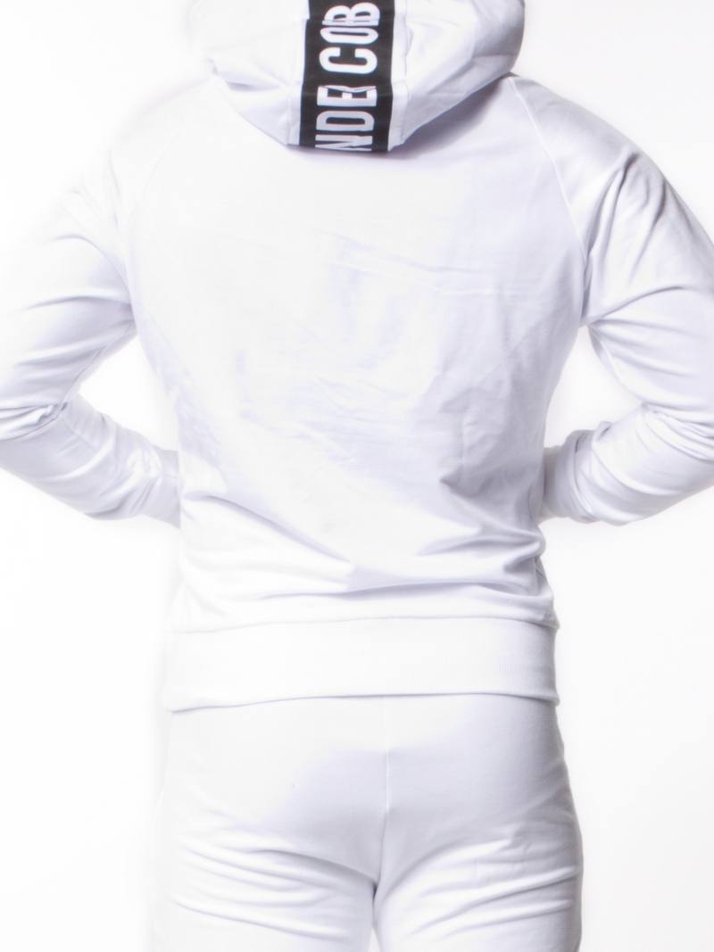 Alexander Cobb Men's Zipped Lightweight Cotton Hoodie