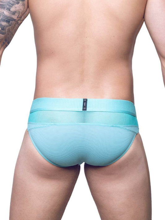 2eros Aktiv Hermes Brief Underwear in Turquoise