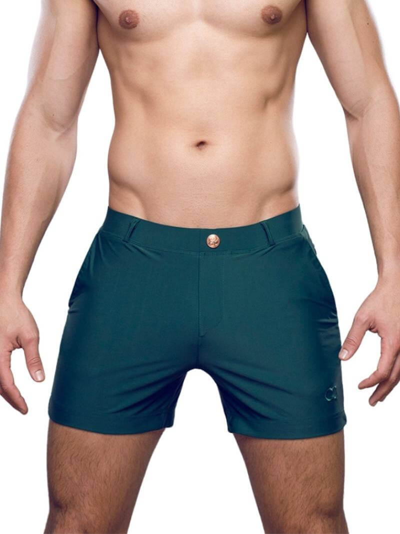 2eros Men's Bondi Swim Shorts in Green
