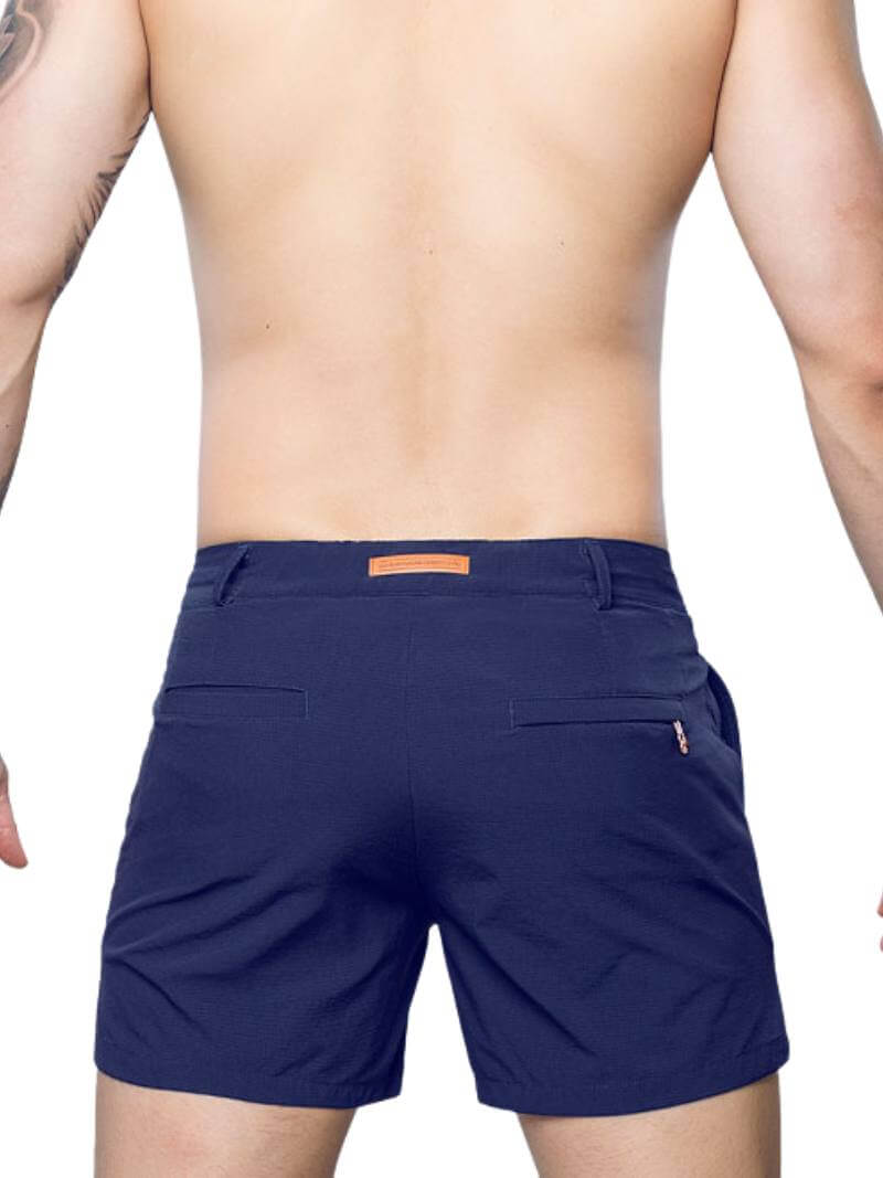 2eros Hamilton Smart Low Rise Swim Short S30 in Navy Blue