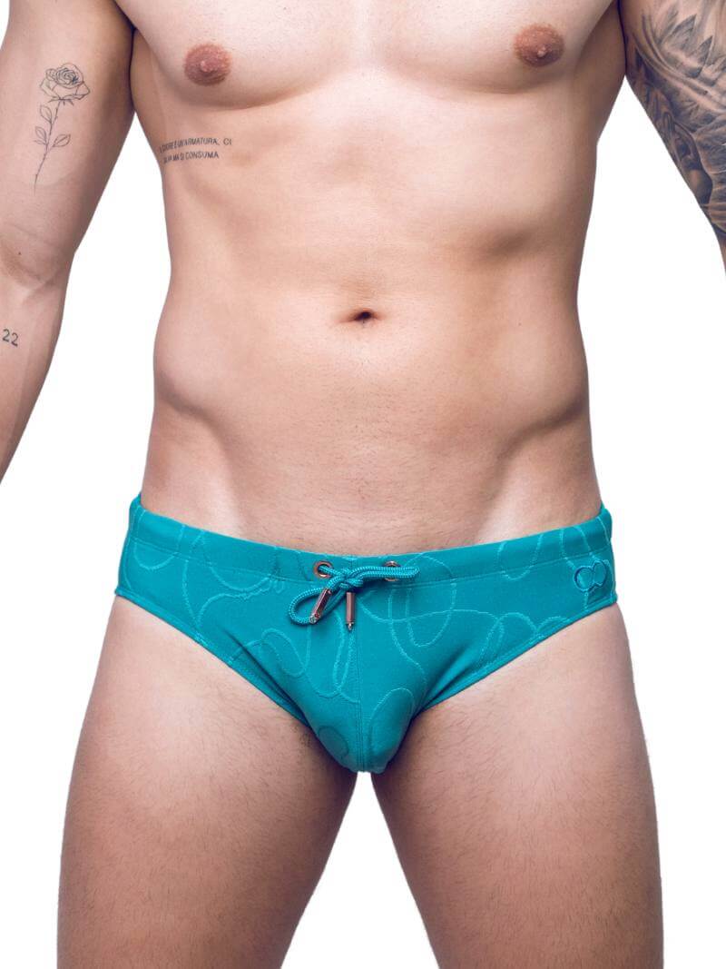 2eros V10 Textured Ripple Swim Brief, Eco-Fabric