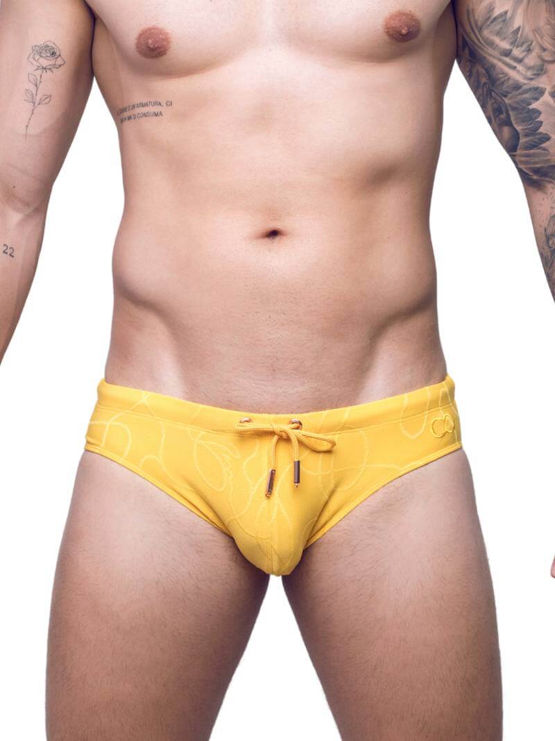 2eros V10 Textured Ripple Swim Brief, Eco-Fabric