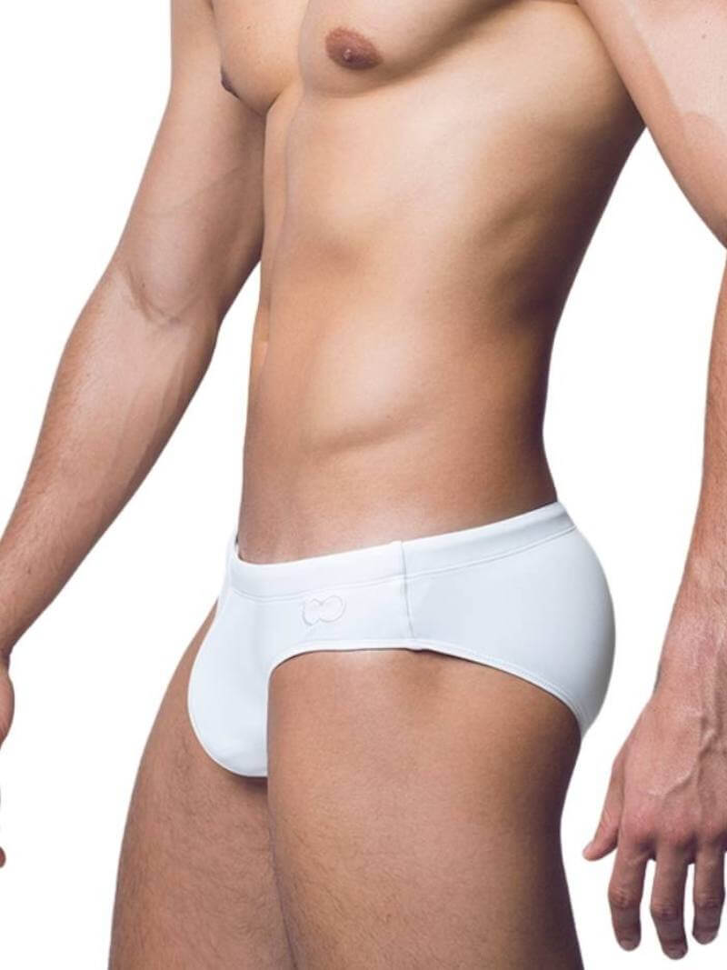 2eros V10 Core Mens Swim Brief in White