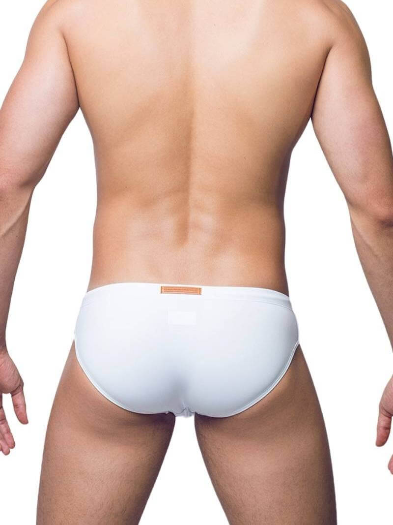 2eros V10 Core Men's Swim Brief in White