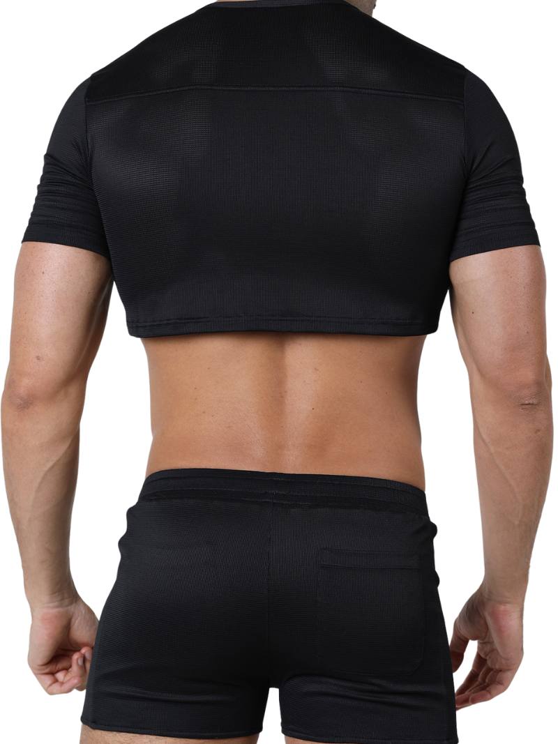 CellBlock13 Marathon Cropped T-Shirt: SIZES LARGE, XL, 2XL