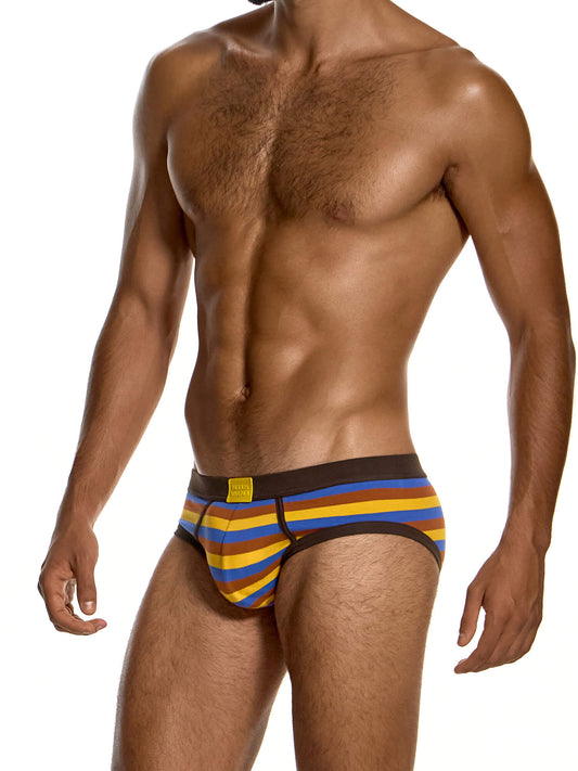 Modus Vivendi Minoan Stripes Classic Brief in multicolour, product photograph