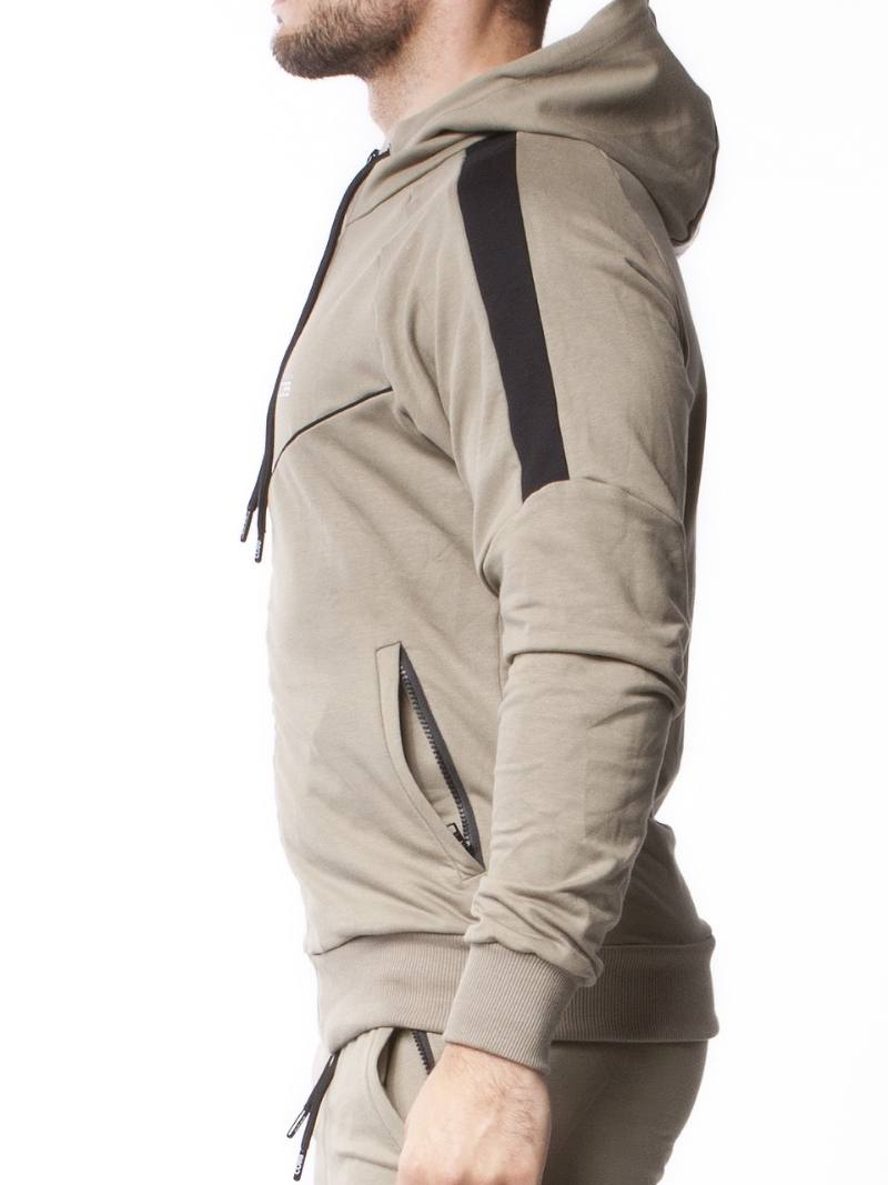 Alexander Cobb Men's Zipped Lightweight Cotton Hoodie