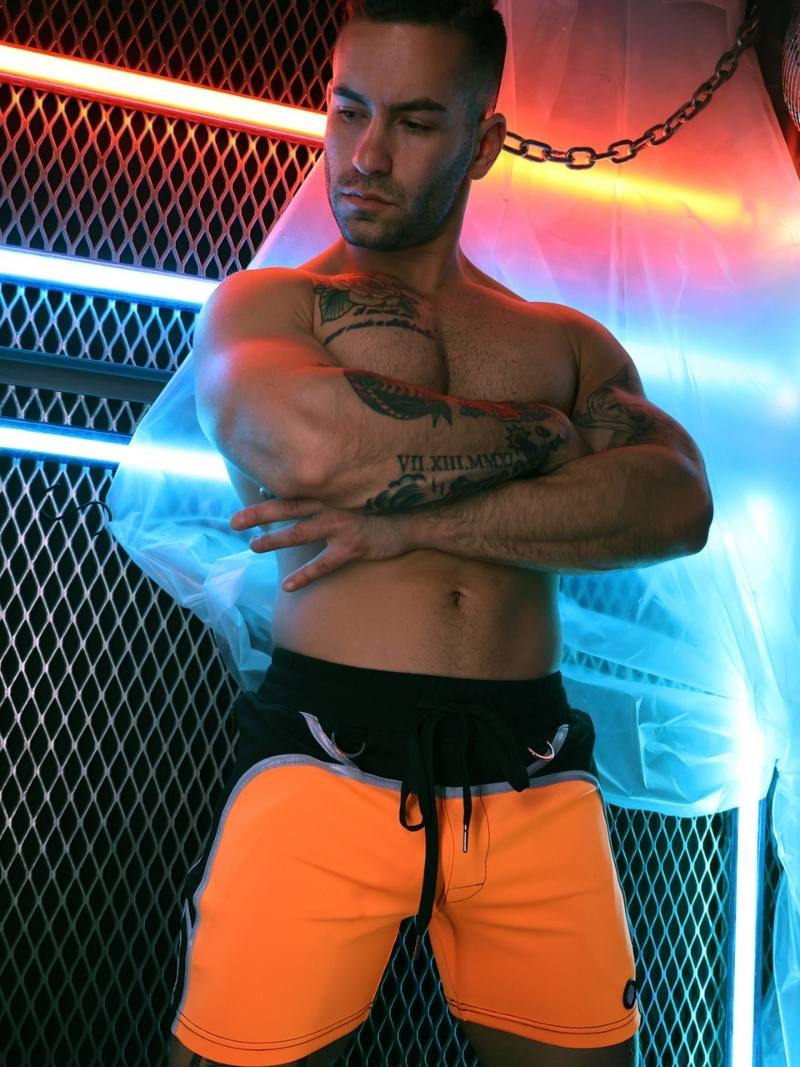 Mens Breedwell Akira Reflector Shorts with Reflective Details