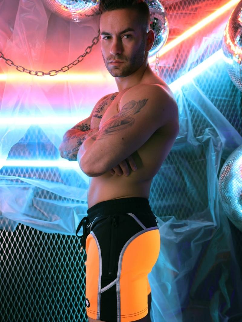 Mens Breedwell Akira Reflector Shorts with Reflective Details