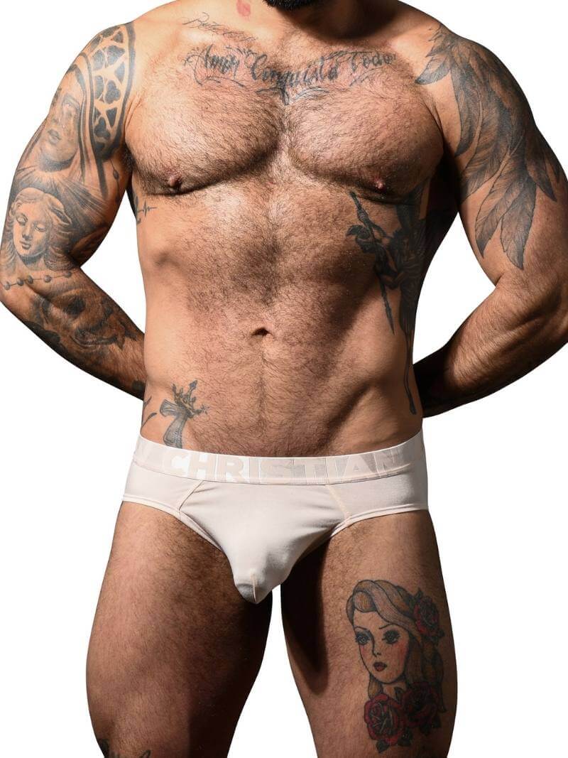 Men's Andrew Christian Almost Naked Premium Bamboo Brief, Hang Free Pouch