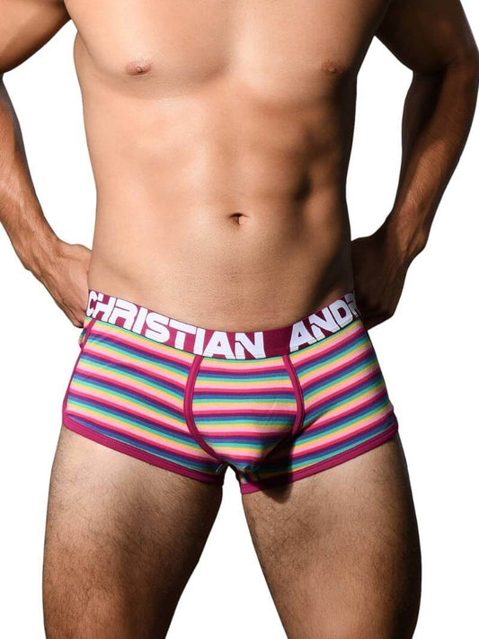 Men's Andrew Christian Colony Stripe Boxer