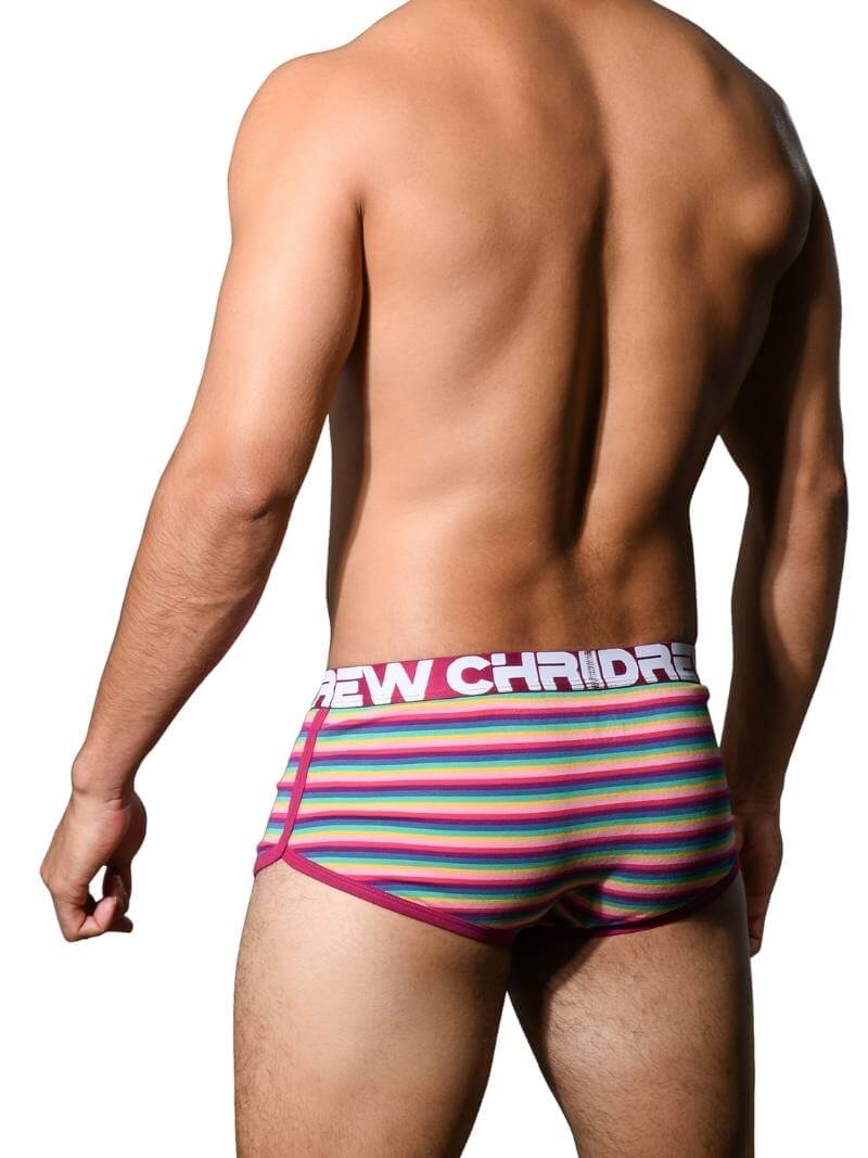 Men's Andrew Christian Colony Stripe Boxer
