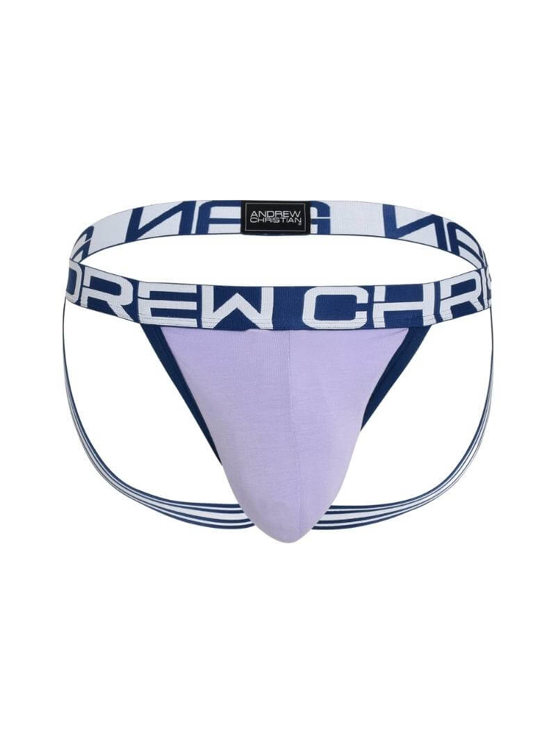 Men's Andrew Christian CoolFlex Jockstrap: Breathable Modal, Lifting & Support