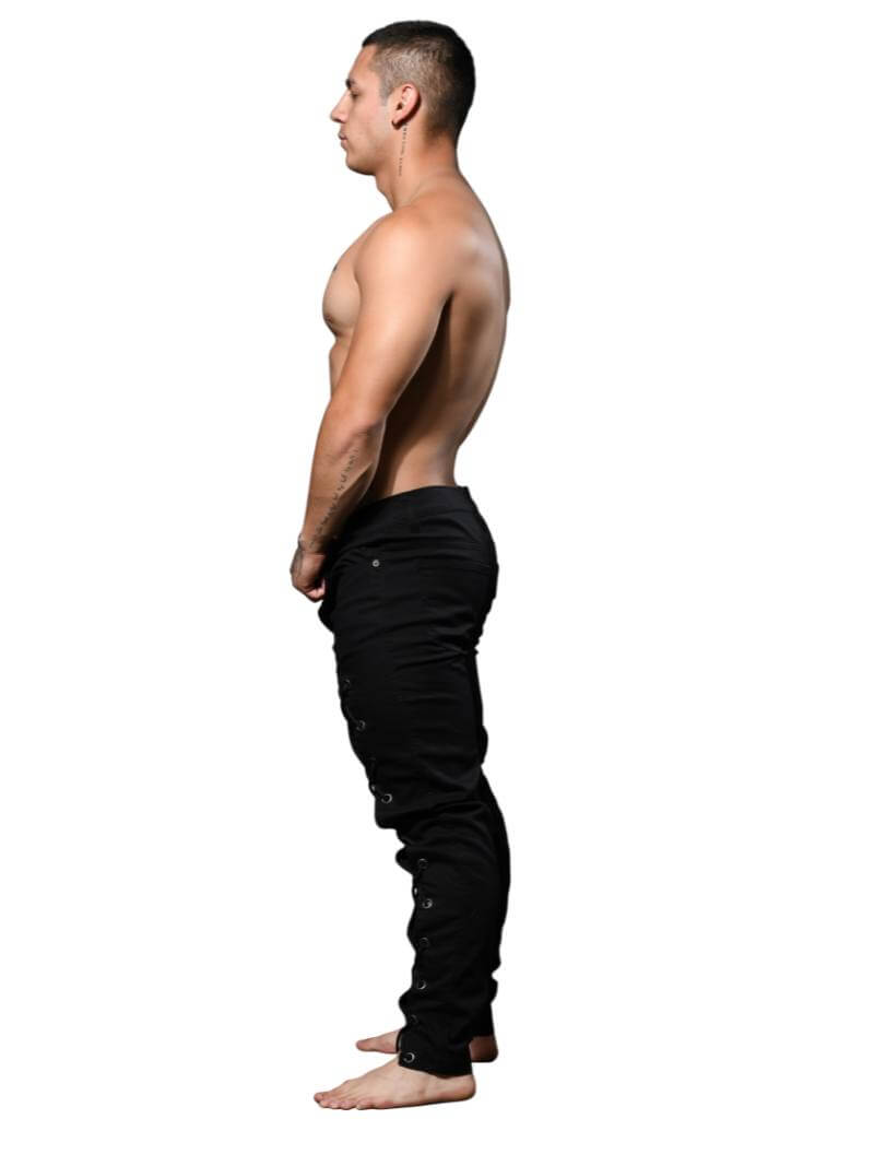 Men's Andrew Christian F.A.G. Capsule Skinny Black Pants
