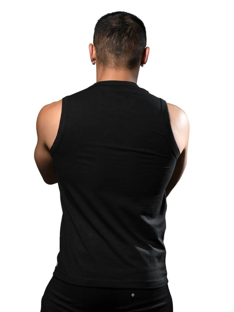 Men's Andrew Christian F.A.G. Zipper Gay Tank Top