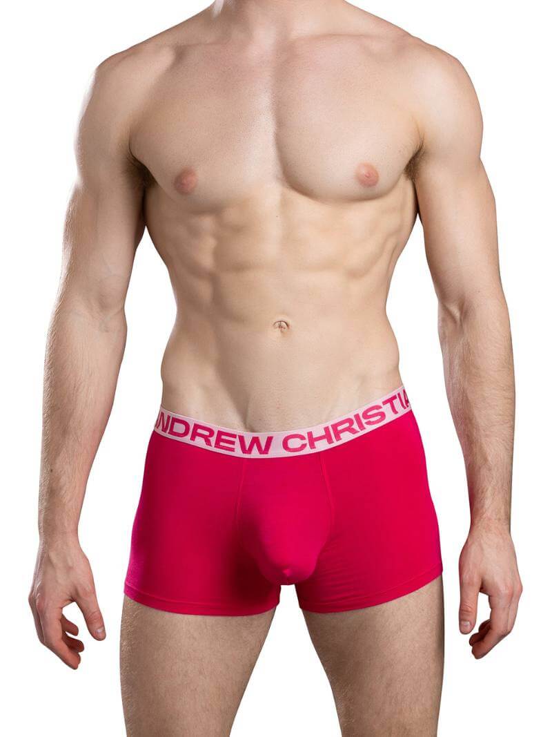 Andrew Christian Almost Naked Premium Bamboo Boxer, Hang Free Pouch