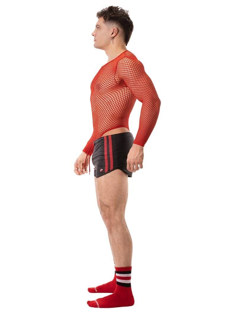 Barcode Berlin Byron Leatherette Mini Short
