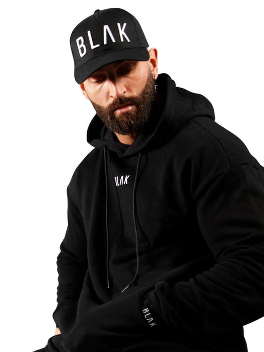 Mens BLAK Embroidered Cap
