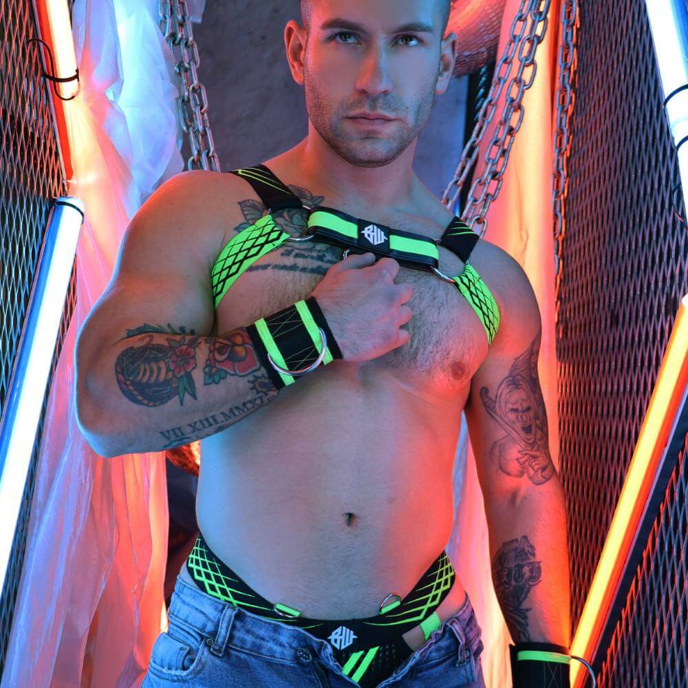 Men's Neon Partywear Clubwear