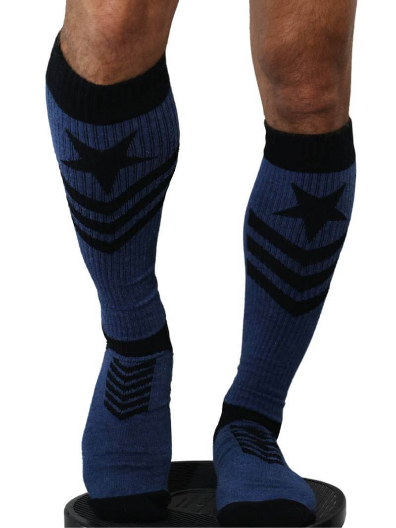 Mens Breedwell Cockpit Knee-High Socks