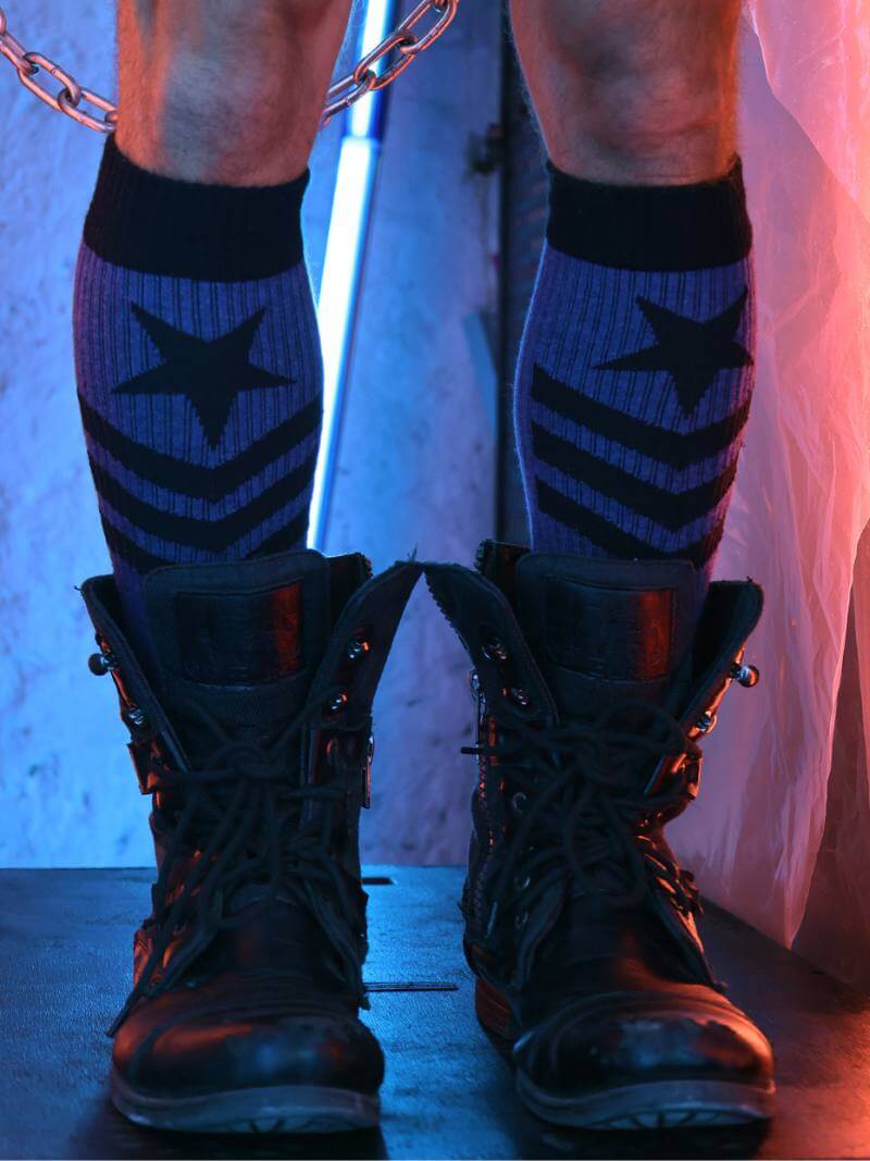 Mens Breedwell Cockpit Knee-High Socks