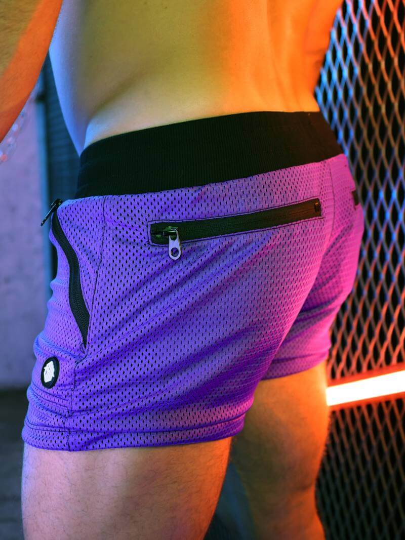 Mens Breedwell Purpleicious Hook Up Shorts