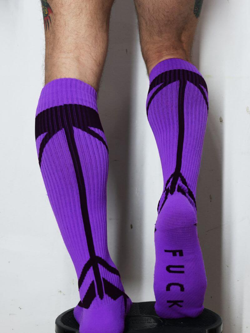 Breedwell Purpleicious Hook Up Socks