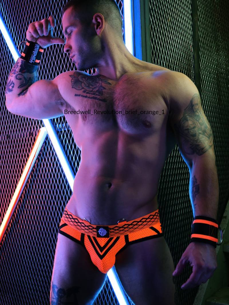 Mens Breedwell Revolution Neon Brief