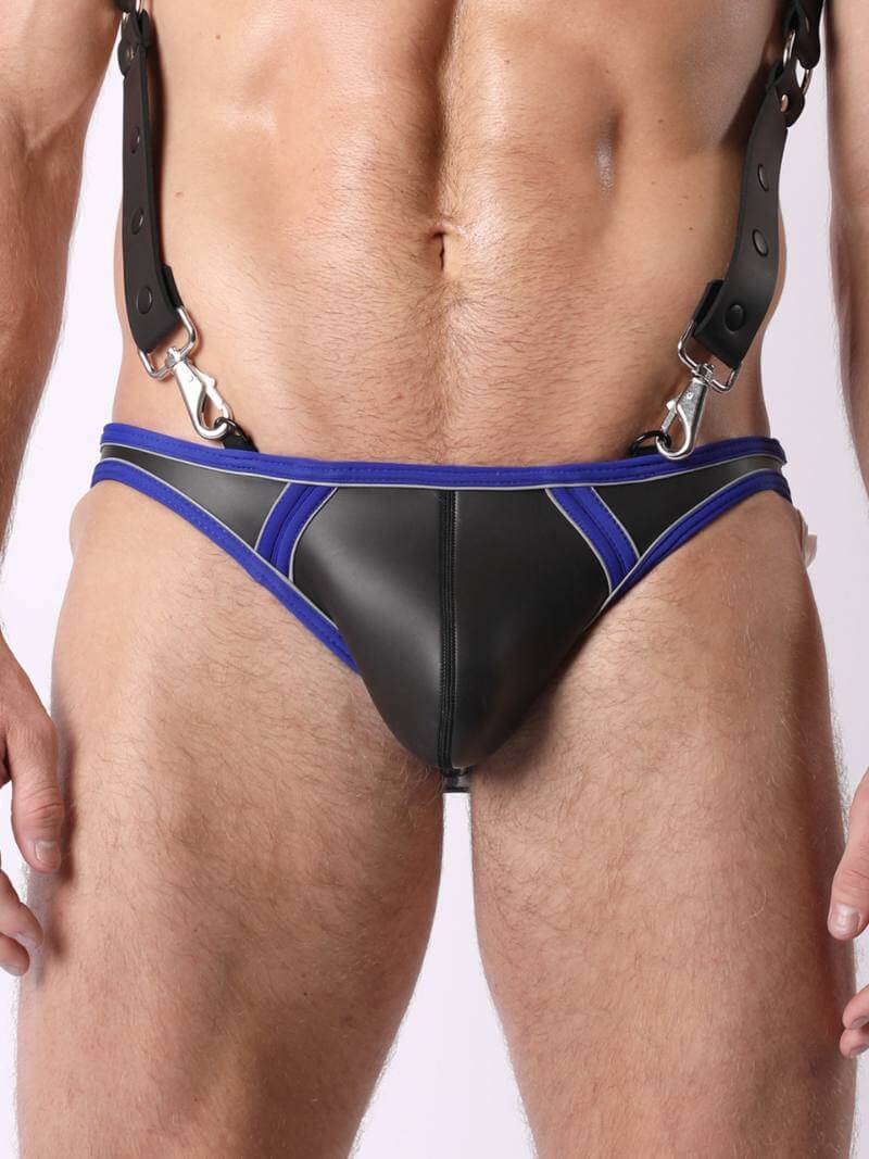 Mens CellBlock13 Archer Neoprene Jock Brief