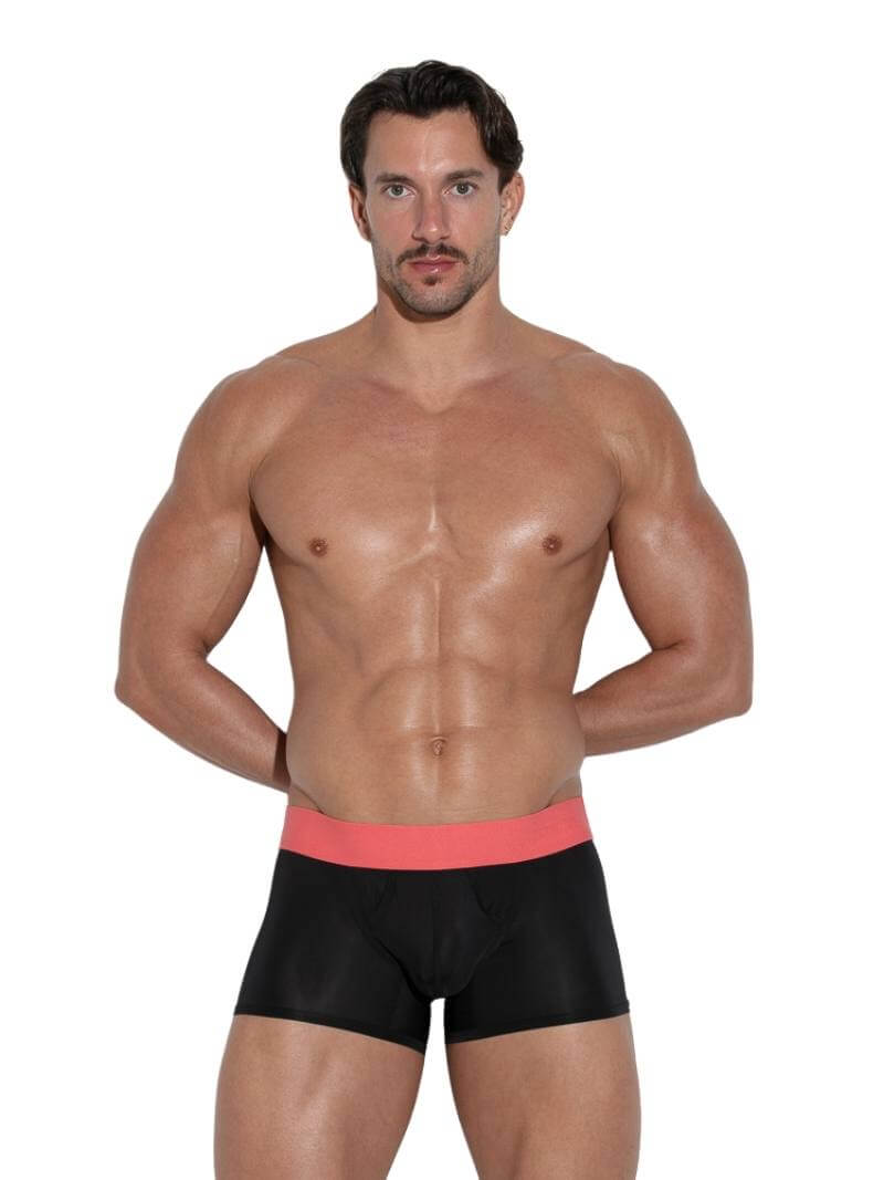 CODE 22 Work Out Microfiber Boxer Trunk with Support Pouch