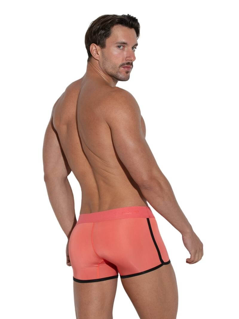 CODE 22 Work Out Microfiber Boxer Trunk with Support Pouch