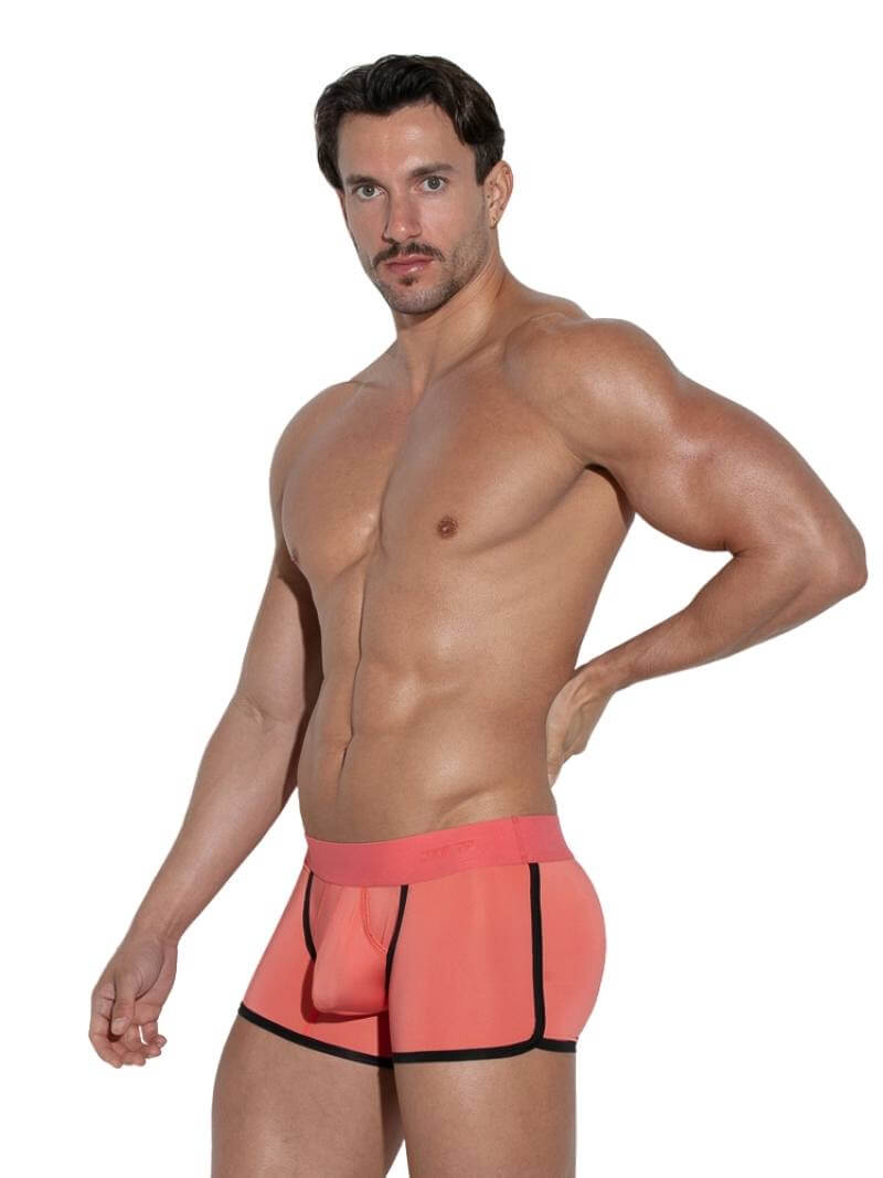 CODE 22 Work Out Microfiber Boxer Trunk with Support Pouch