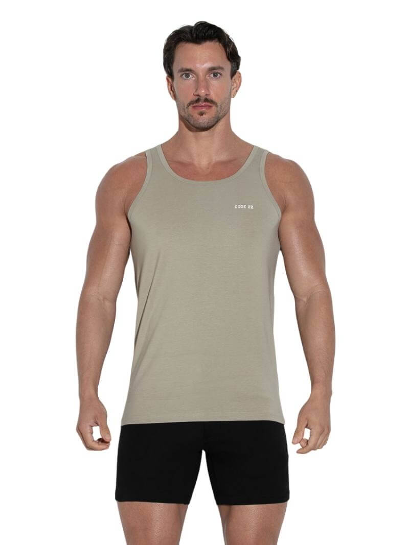 CODE 22 Men's Modal Racerback Designer Vest