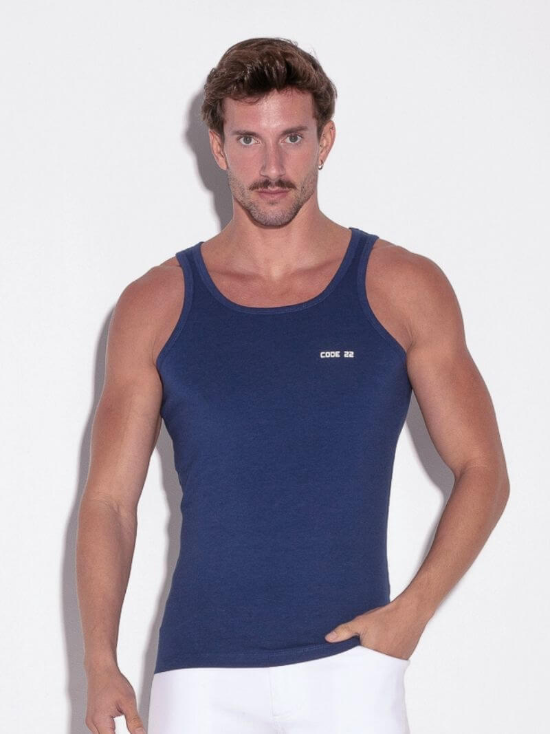 CODE 22 Men's Modal Racerback Vest