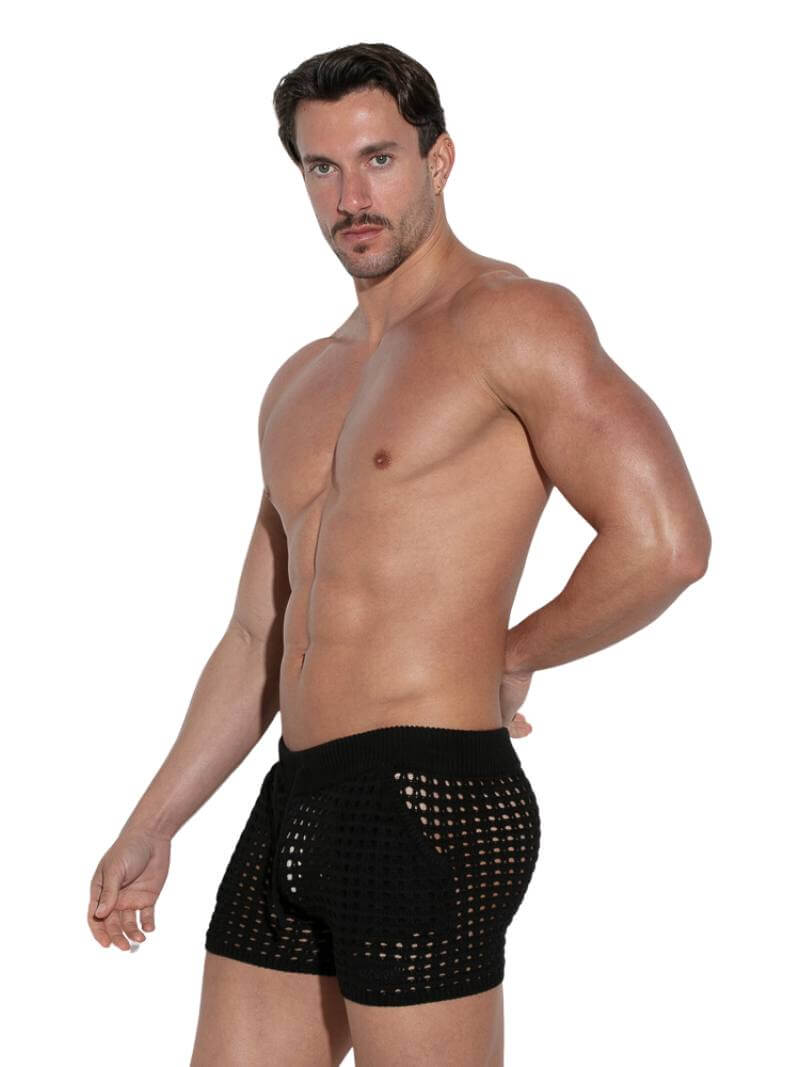 CODE 22 Men's Diamond Knit Short-Leg Fashion Short