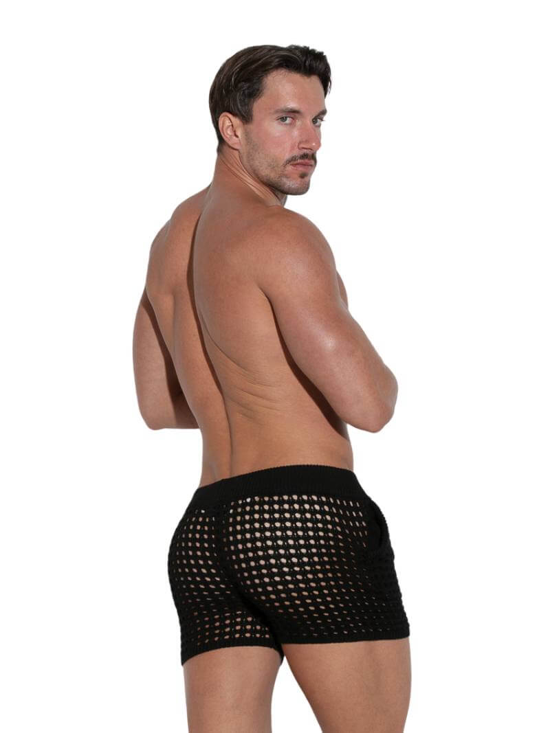 CODE 22 Men's Diamond Knit Short-Leg Beach Short