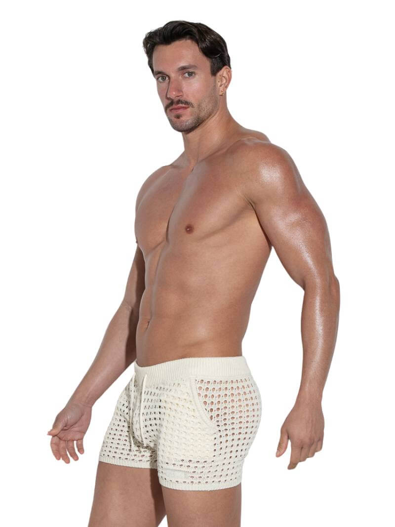 CODE 22 Men's Diamond Knit Short-Leg Holiday Short