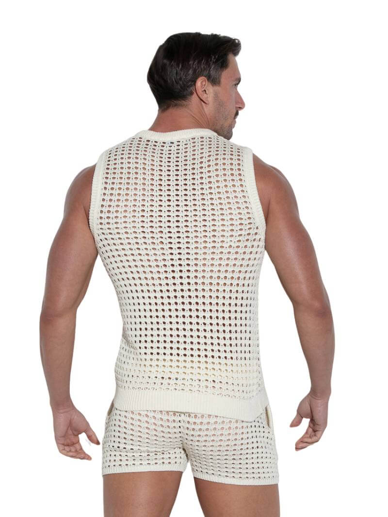 CODE 22 Men's Diamond Knit Vest