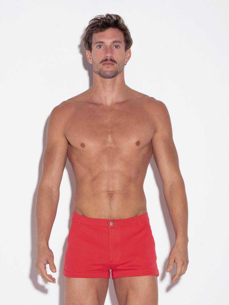 CODE22 Men's Mini Trendy Pocket Short