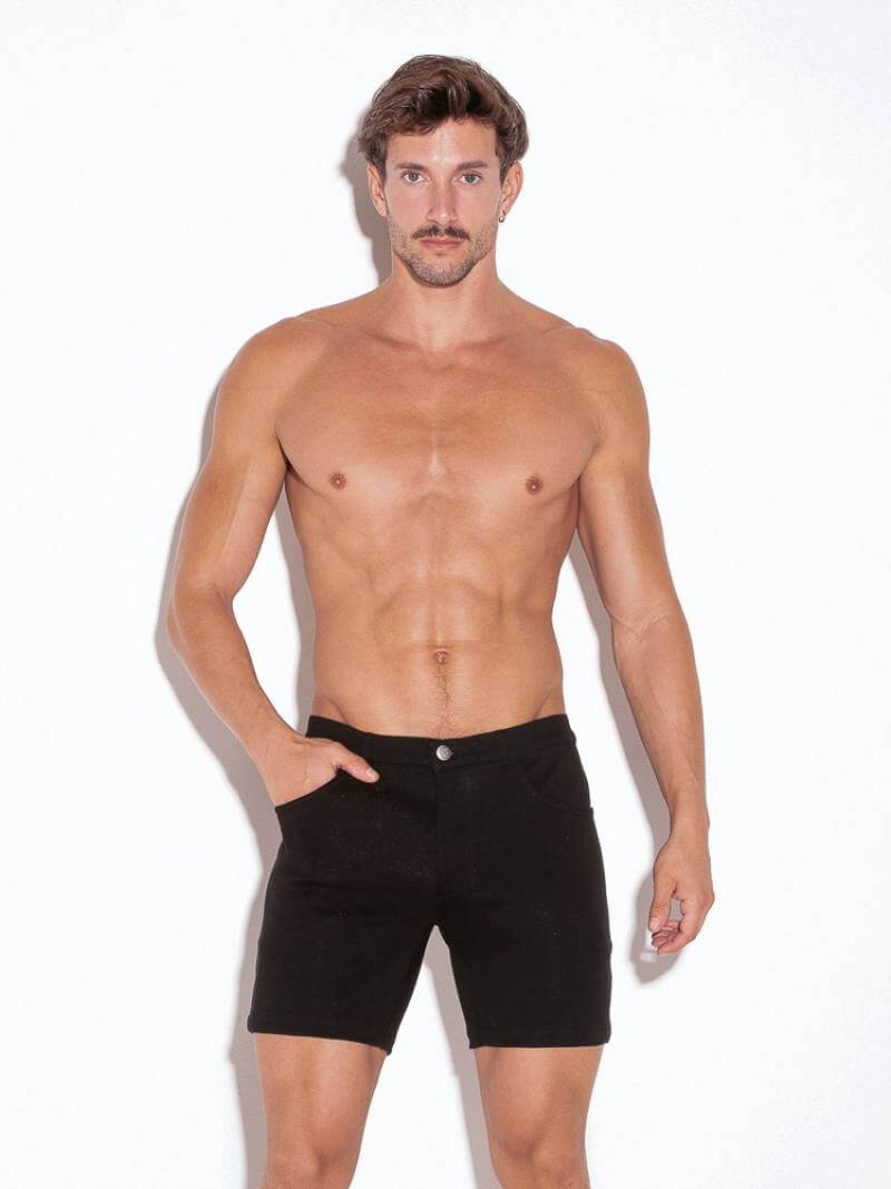 CODE22 Men's Pocket Shorts Black