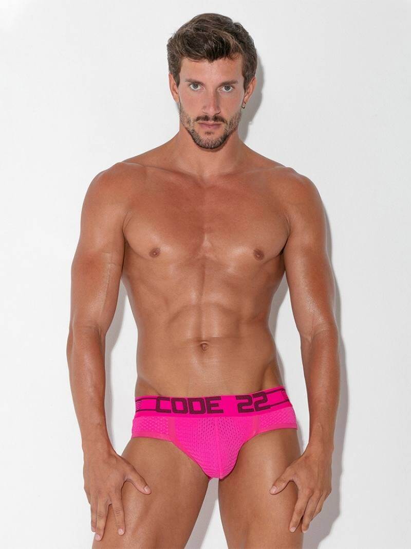 CODE22 Men's Motion Breathable Mesh Brief