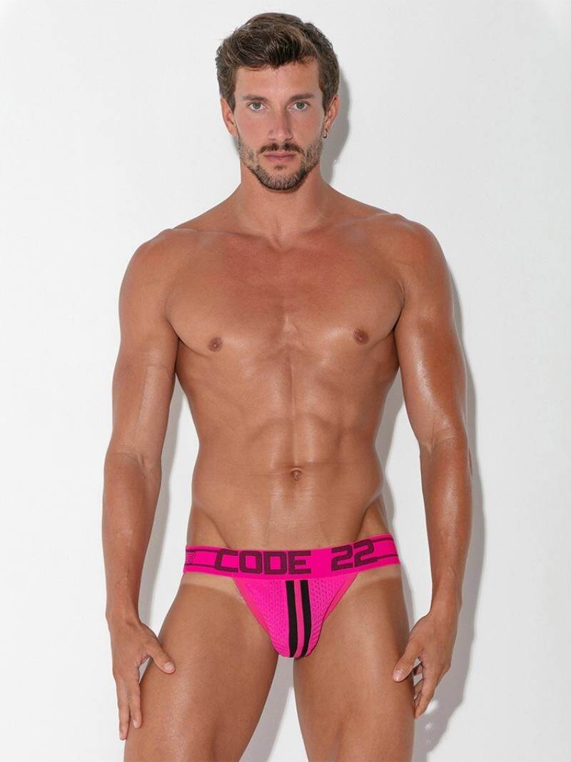 CODE22 Men's Motion Breathable Mesh Jockstrap
