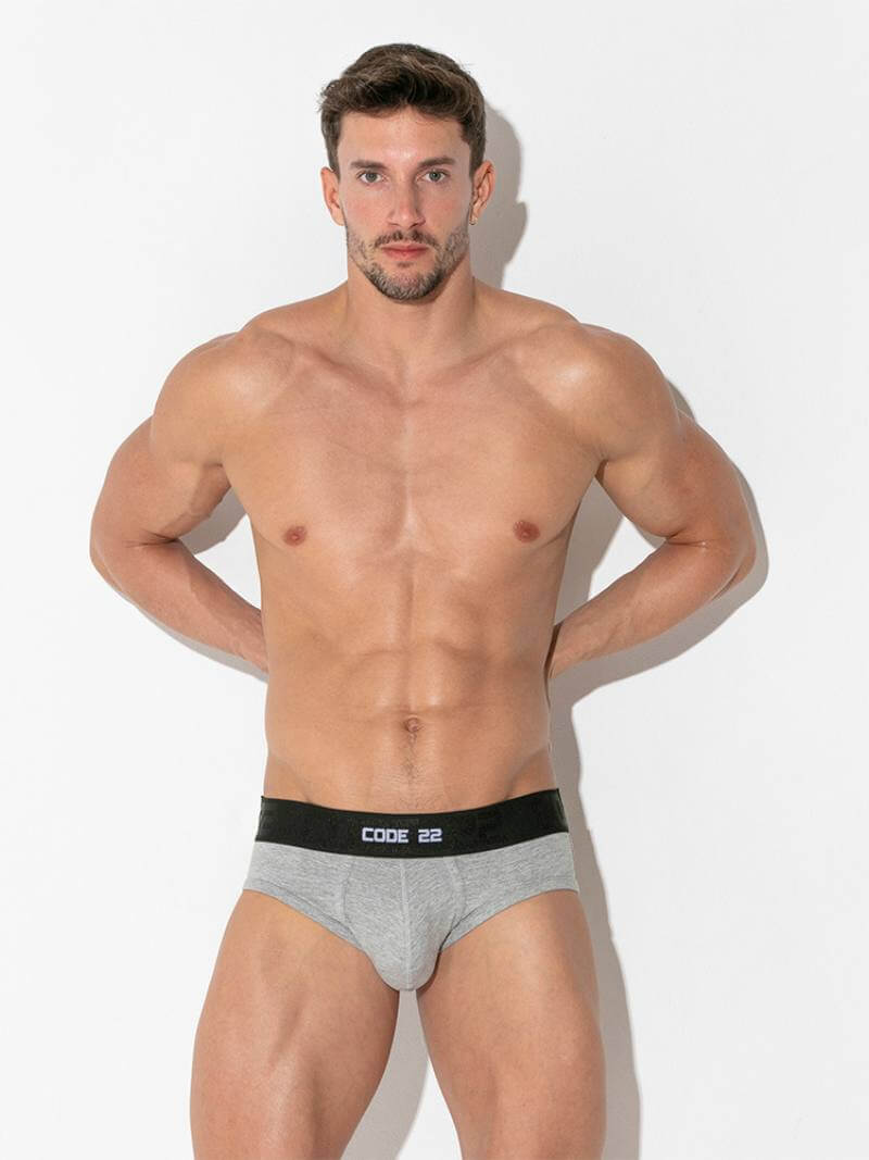 CODE 22 Men's Multipack Modal & Cotton Fashion Briefs